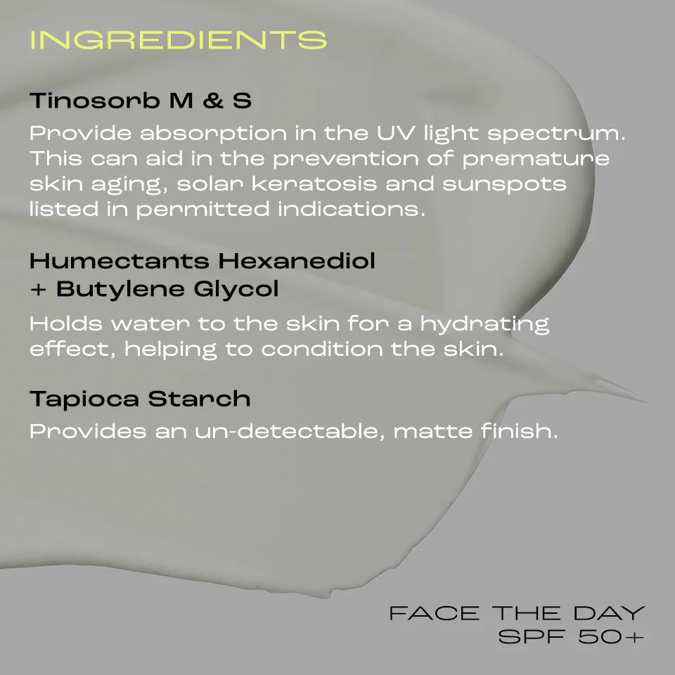 FACE THE DAY SPF 50+