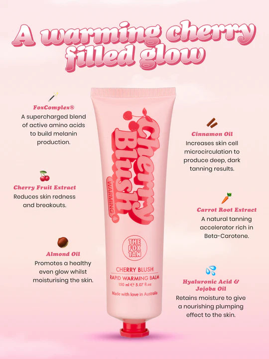 Cherry Blush Rapid Warming Balm 150ml